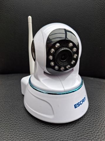 Draadloze IP netwerkcamera Escam QF002 HD 720P beschikbaar voor biedingen