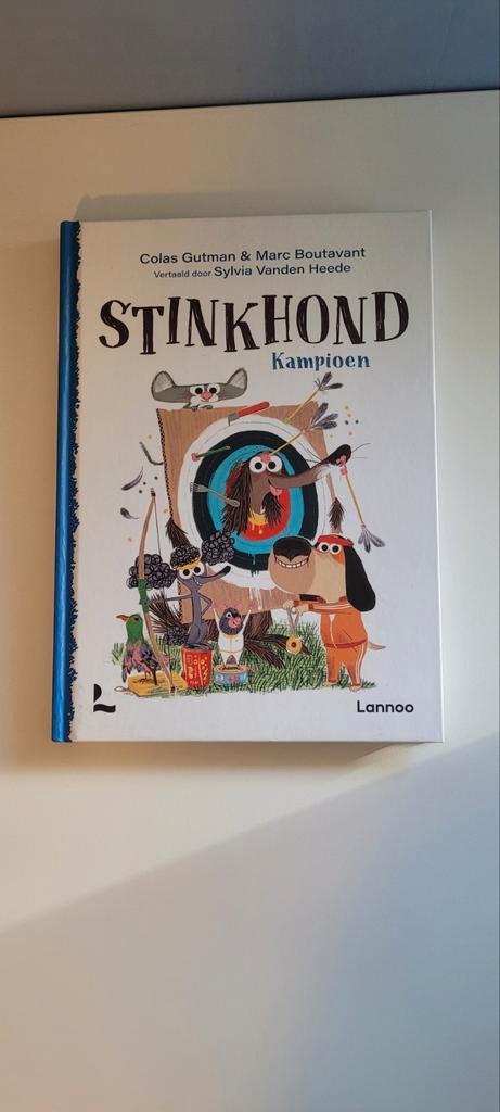 Colas Gutman - Stinkhond Kampioen!, Boeken, Kinderboeken | Jeugd | onder 10 jaar, Zo goed als nieuw, Ophalen of Verzenden