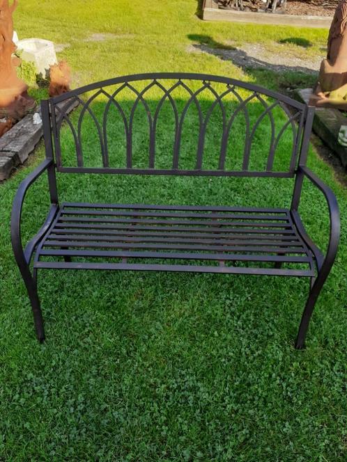 Banc de jardin en fer forgé, Jardin & Terrasse, Accessoires mobilier de jardin, Neuf, Enlèvement