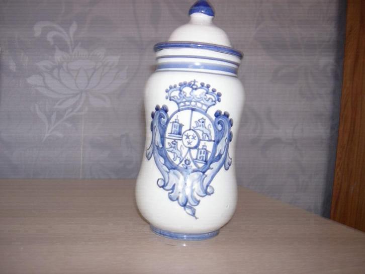 Blauw Wit POTJE gemaakt door RS ceralfar, Antiek en Kunst, Antiek | Keramiek en Aardewerk, Ophalen of Verzenden