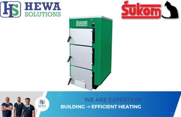 Chaudières à bois/chaudières à bois Sukom de 18 kW à 80 kW  disponible aux enchères