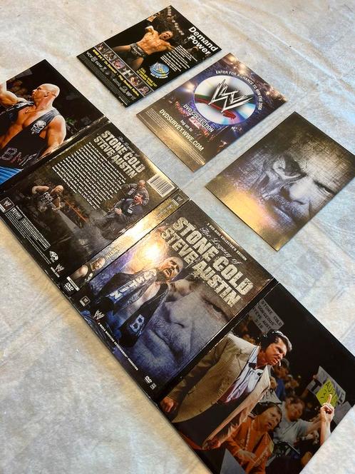 WWE Legacy Stone Cold Steve Austins 3 DVD édition collector, CD & DVD, DVD | Sport & Fitness, Neuf, dans son emballage, Documentaire