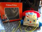 fisher price, retro telefoontje met originele doos*VINTAGE*, Ophalen of Verzenden, Duw- of Trekspeelgoed