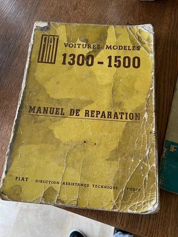 Manuel de réparation Fiat 1300 - 1500, Autos : Divers, Modes d'emploi & Notices d'utilisation, Enlèvement