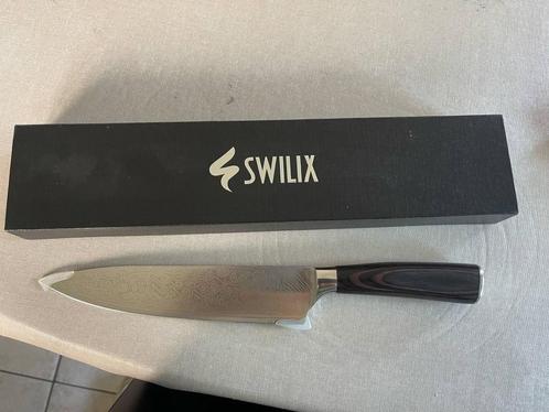 Luxe Swilx Koksmes - Nieuw In Doos., Huis en Inrichting, Keuken | Bestek, Nieuw, Bestekset, Inox of Chroom, Ophalen