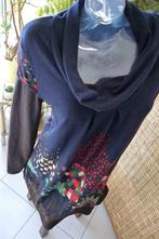 creatief feestelijk leuke retro vintage jurk, Taille 42/44 (L), Enlèvement ou Envoi, L&L, Bleu