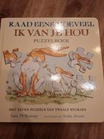 Sam McBratney - Puzzelboek Raad eens hoeveel ik van je hou, Ophalen of Verzenden, Sam McBratney
