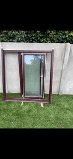 PVC ramen, Ophalen, Gevelraam of Ruit, Gebruikt, 120 tot 160 cm