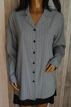 Hemd pied de poule zwart/wit 42/44, Taille 42/44 (L), Enlèvement ou Envoi, Autres couleurs, Comme neuf