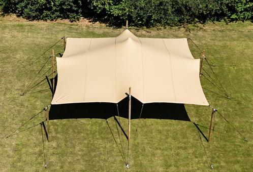 Stretchtent 7,0 x 7,0 (nieuw, 720gr/m2), Jardin & Terrasse, Tonnelles, Neuf, Autres types, 2 mètres ou plus, 5 à 8 mètres, 6 mètres ou plus