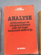 analyse differentiaal- en integraalrekenen, Livres, Livres scolaires, Secondaire, Mathématiques A, Utilisé, Enlèvement ou Envoi