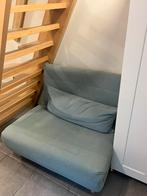 Klein zetelbed, Huis en Inrichting, Slaapkamer | Slaapbanken, Ophalen, Gebruikt, Eenpersoons, Groen