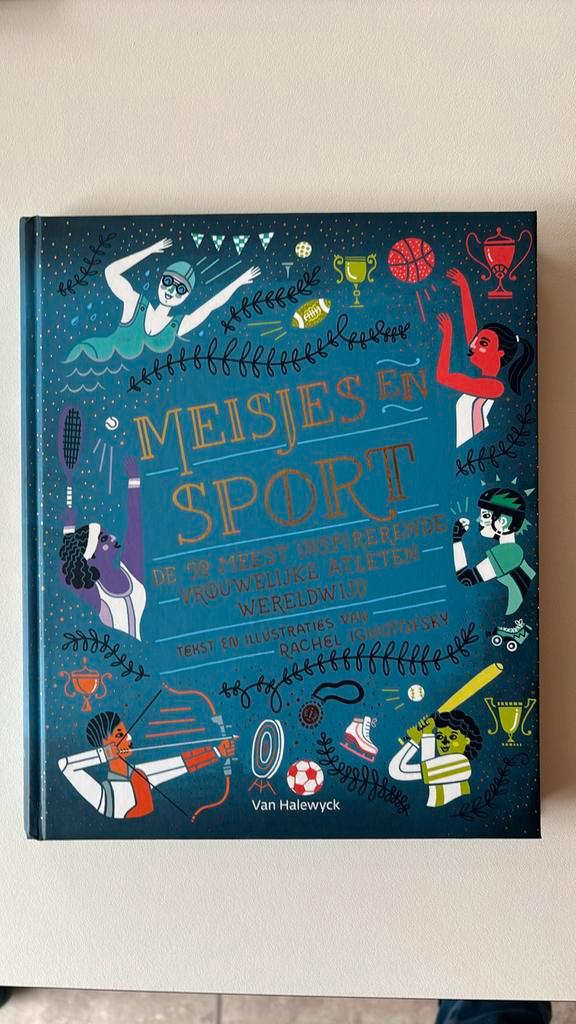 Rachel Ignotofsky - Meisjes en sport, Boeken, Kinderboeken | Jeugd | 13 jaar en ouder, Zo goed als nieuw, Ophalen of Verzenden