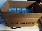 100 Goodluck G4 12V 20W halogeen insteeklampjes, Ophalen, Nieuw, Halogeen