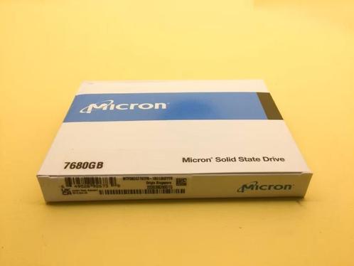 SSD Micron PRO U.3 7680 GB 4.0 3D TLC NAND NVM, Informatique & Logiciels, Disques durs, Neuf, Desktop, Enlèvement ou Envoi