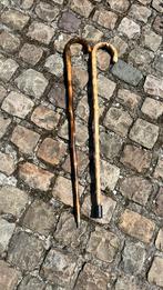 2 cannes en bois marche et montagne, Ophalen, Gebruikt