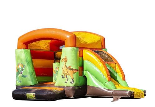 Te koop Springkussen Mini Mini Multifun Dino, Hobby en Vrije tijd, Feestartikelen | Verhuur, Nieuw, Ophalen