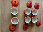 6 mini cocottes Le creuset 250 ml, Huis en Inrichting, Ophalen, Zo goed als nieuw, Overige materialen, Pannenset