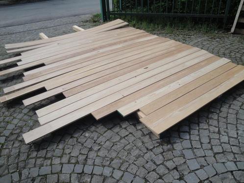 +- 7m2 de planches en pitchpin - épaisseur de 1,8cm, Bricolage & Construction, Bois & Planches, Neuf, Planche, Autres essences de bois