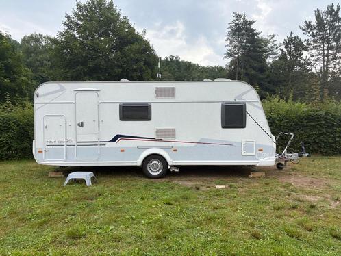 Luxe Caravan Tec 520 TKM (gereserveerd), Caravans en Kamperen, Caravans, Particulier, tot en met 6, 1250 - 1500 kg, Treinzit, T.E.C.