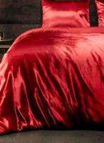 Dekbedovertrek Silk Satin - 2 persoons, Maison & Meubles, Chambre à coucher | Linge de lit, Deux personnes, Housse de couette