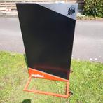 Jupiler bord , stoepbord . Op wieltjes . Dubbelzijdig ., Ophalen, Zo goed als nieuw, Jupiler