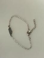 zilveren armband, Handtassen en Accessoires, Armbanden, Verzenden, Nieuw, Met bedels of kralen, Zilver