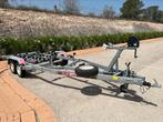 gebruiksklare boottrailer met dubbele as, Watersport en Boten, Boottrailers, Ophalen, Gebruikt, 1500 tot 3000 kg, 6 tot 9 meter