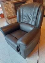 relax zetel electrisch, Ophalen, Gebruikt, 75 tot 100 cm, Lederlook