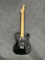 Télécaster Squier 72 Custom noire 2014, Ophalen, Gebruikt, Solid body, Overige merken