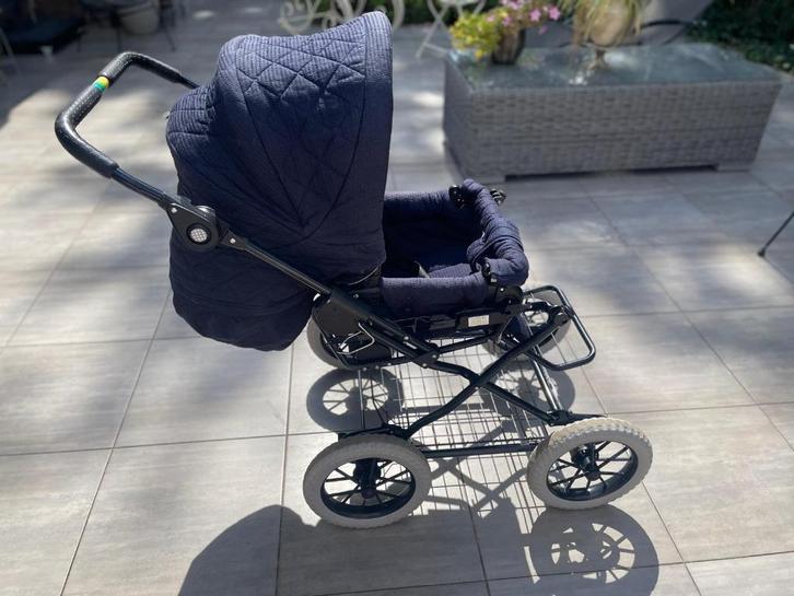 Kinderwagen Teutonia – klassiek model met grote banden, Kinderen en Baby's, Kinderwagens en Combinaties, Zo goed als nieuw, Kinderwagen