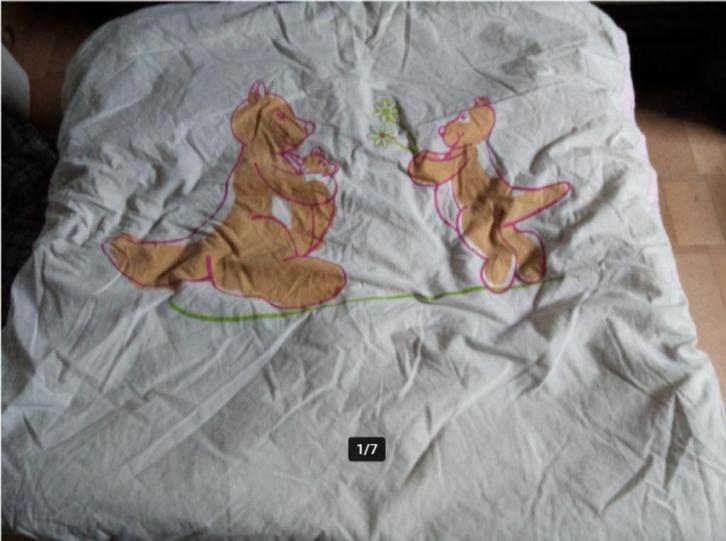 Dekens, dekbed, overtrek enz.. voor baby / kinderen, 2-5€/st, Kinderen en Baby's, Kinderkamer | Beddengoed, Gebruikt, Blauw, Ophalen of Verzenden