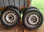 4 mini-jantes avec pneus d'hiver, Autos : Pièces & Accessoires, Pneus & Jantes, Pneus hiver, 16 pouces, Véhicule de tourisme, Enlèvement