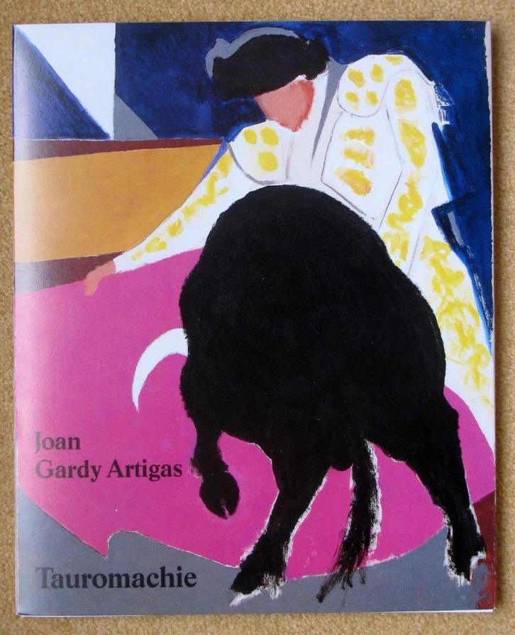 TAUROMACHIE, kunstcataloog van Juan Gardy Artigas, Boeken, Kunst en Cultuur | Beeldend, Zo goed als nieuw, Schilder- en Tekenkunst