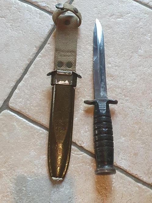 couteau de combat usm3 utica garde + usm8 bmco court ww2, Verzamelen, Militaria | Tweede Wereldoorlog, Ophalen of Verzenden