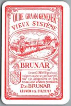 speelkaart - LK12807 - Brunar vieux système, Verzenden, Zo goed als nieuw, Speelkaart(en)