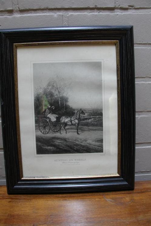 2 reproductions encadrées, Antiek en Kunst, Kunst | Litho's en Zeefdrukken, Ophalen