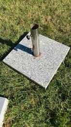 Graniet parasol voet, Tuin en Terras, Ophalen, Zo goed als nieuw, Minder dan 1 meter