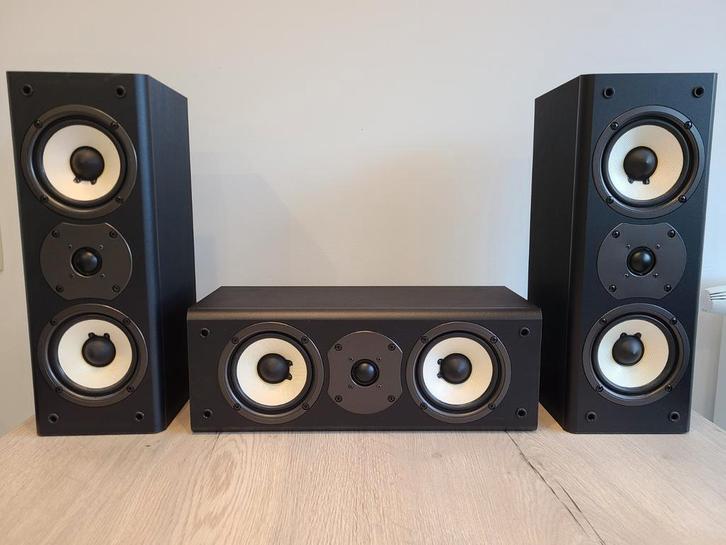 Home Cinema Set – Onkyo SKF/SKC/SKB-980 – 7 stuks, Audio, Tv en Foto, Luidsprekerboxen, Zo goed als nieuw, Surroundset zonder subwoofer