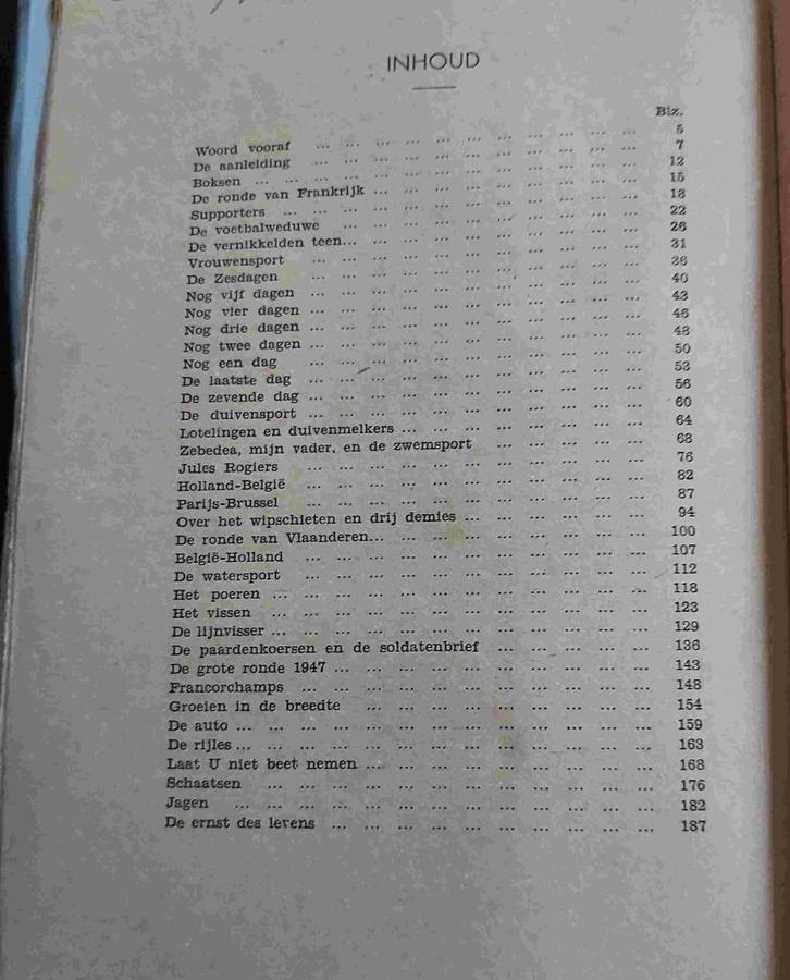 NIR BRT Sport Verslag Wielrennen Koers Voetbal Paard Ronde, Boeken, Sportboeken, Gelezen, Overige sporten, Verzenden