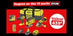 Ryobi pack  R18 CK4F  252 S  waarde 439 eur, Ophalen of Verzenden, Nieuw, Boormachine