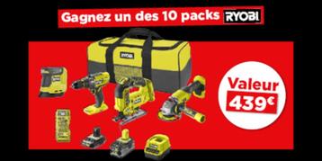 Ryobi pack  R18 CK4F  252 S  waarde 439 eur beschikbaar voor biedingen