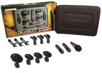 PROMO Shure PGADRUMKIT7 7-delige drummicrofoon-set beschikbaar voor biedingen