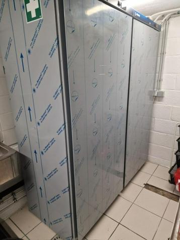 Armoire frigo ventilée INOX 500 L, Articles professionnels, Enlèvement, Neuf, dans son emballage, Refroidissement et Congélation
