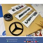 W212 W213 C238 E63 S 4MATIC+ STER AMG LOGO SET ZWART EMBLEME, Autos : Pièces & Accessoires, Enlèvement ou Envoi, Mercedes-Benz