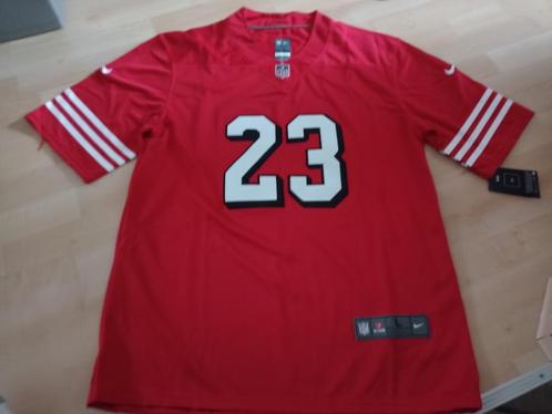 San Francisco 49ers Jersey McCaffrey maat: XL, Kleding | Heren, Sportkleding, Nieuw, Overige typen, Maat 56/58 (XL), Rood, Verzenden