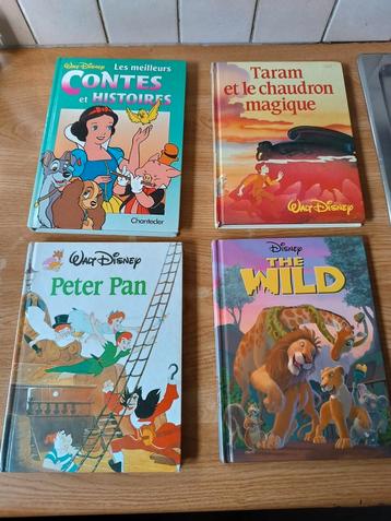 Lot de 4 bandes dessinées livre Disney