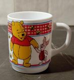Vintage Arcopal mok Disney Winnie de Poeh en Knorretje, Verzamelen, Disney, Ophalen of Verzenden, Winnie de Poeh of vrienden, Gebruikt