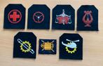 7 Patch ZM-FN Belgische marine, Verzamelen, Ophalen of Verzenden, Marine