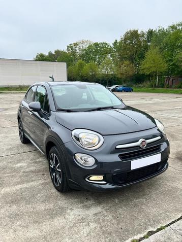 Fiat 500 X Benzine Perfecte staat Gekeurd m Garantie Euro6b, Auto's, Fiat, Stof, 139 g/km, Euro 6, Blauw